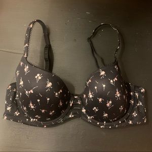 Victoria Secret Bra 34C Body By Victoria Lined Demi VGUC